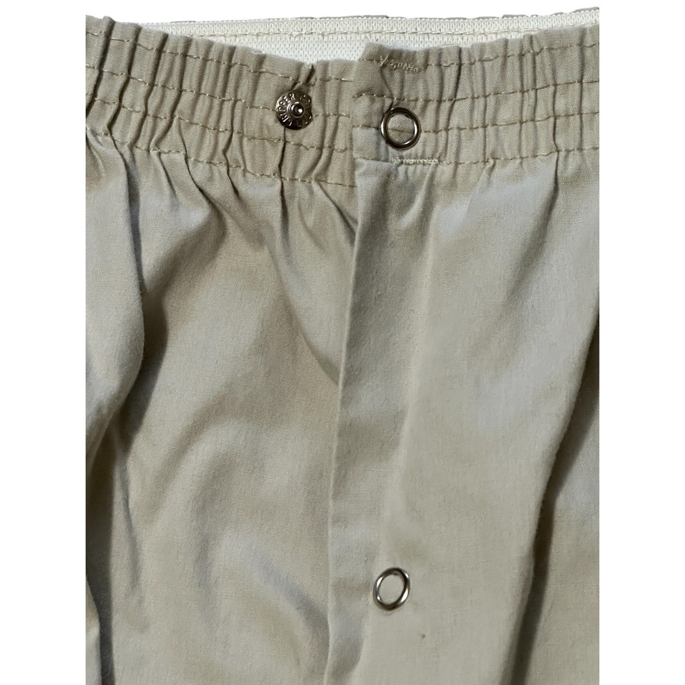 ANDHURST Lightweight Pajamas 2 Button L/S Top Stretch Snap Pants Mens XL TALL - Picture 9 of 9